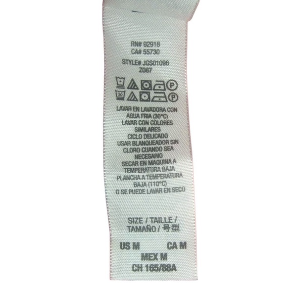 Juicy Couture Blouse Floral Mod Print Persimmon Logos Shirt Top Cottagecore Boho - Picture 10 of 11